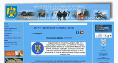 Desktop Screenshot of jandarmeriaalba.ro